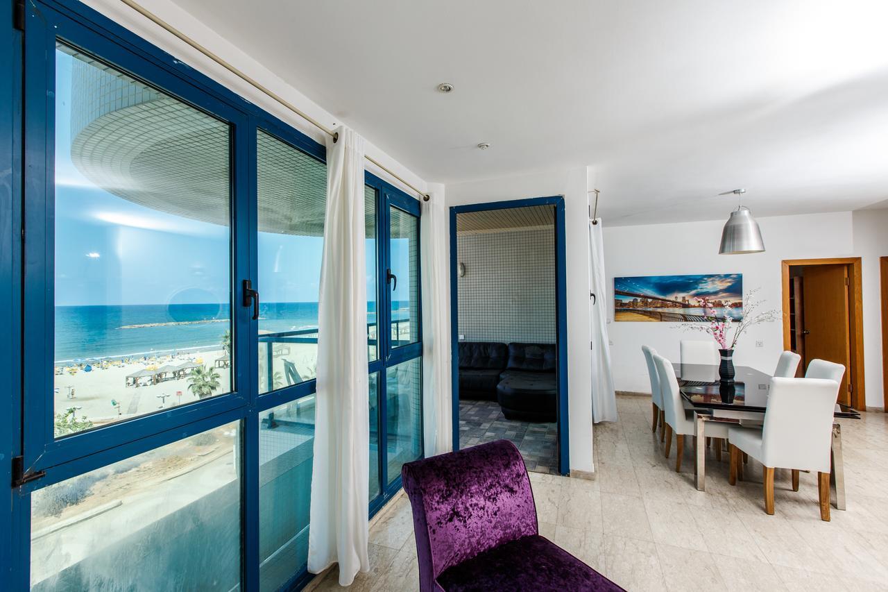 Ocean Front Apartments First Line To The Beach Tel Aviv Dış mekan fotoğraf