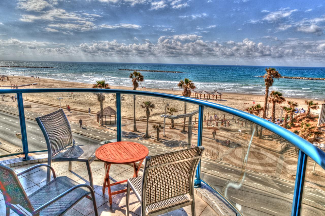 Ocean Front Apartments First Line To The Beach Tel Aviv Dış mekan fotoğraf
