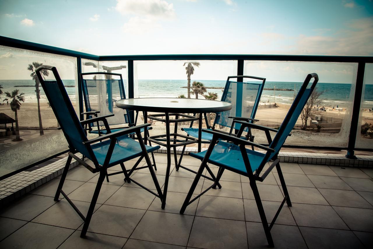Ocean Front Apartments First Line To The Beach Tel Aviv Dış mekan fotoğraf